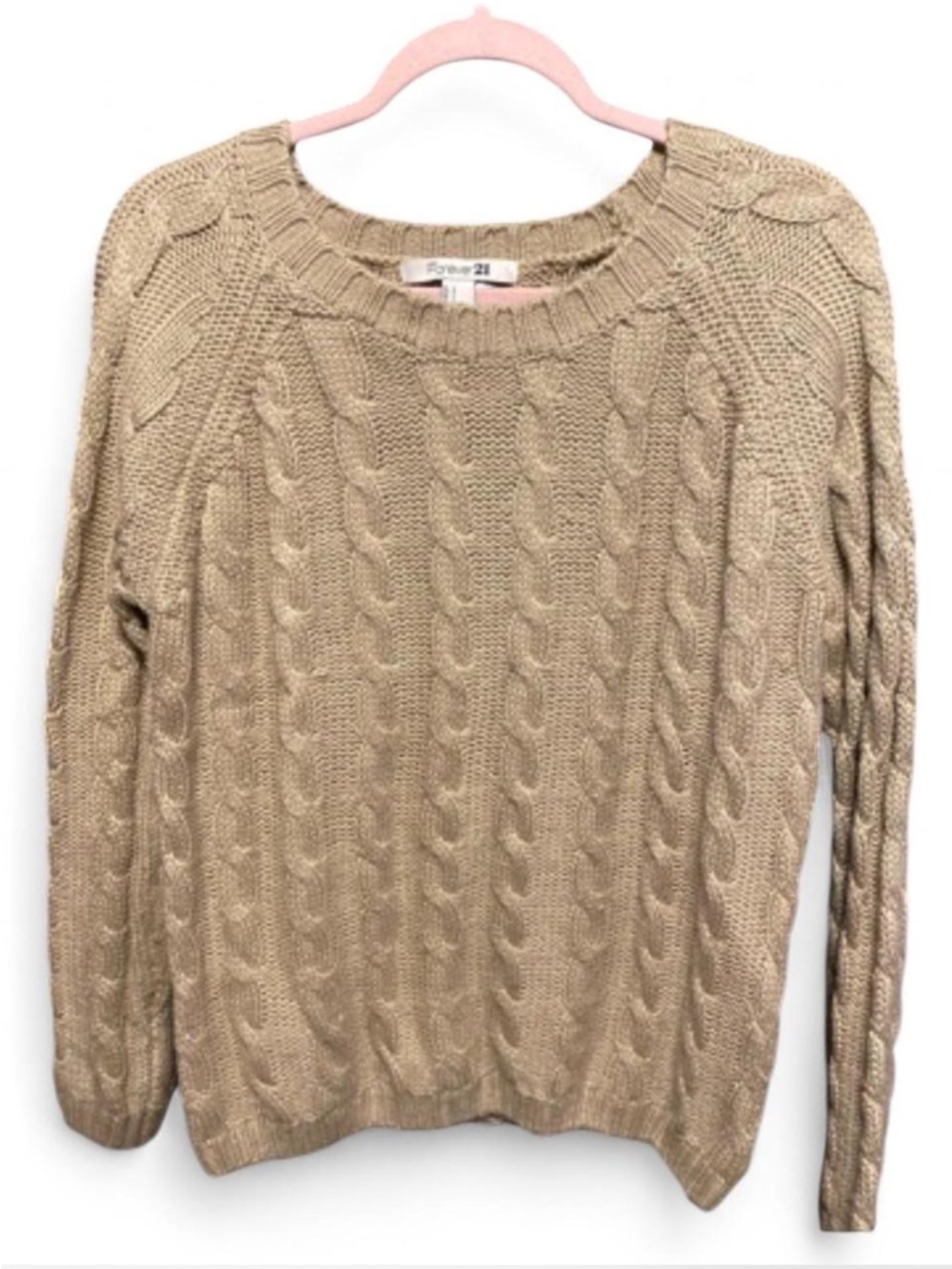 ⚡️⚡️FREE a with a purchase of $25 or more⚡️⚡️
 Forever 21- Sweater, SIZE:L